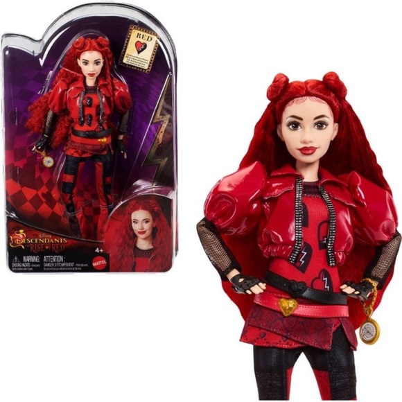 Disney descendants Rise of the Red 3 Doll bundle ; Red , Chloe and Bridget - Picture 2 of 4